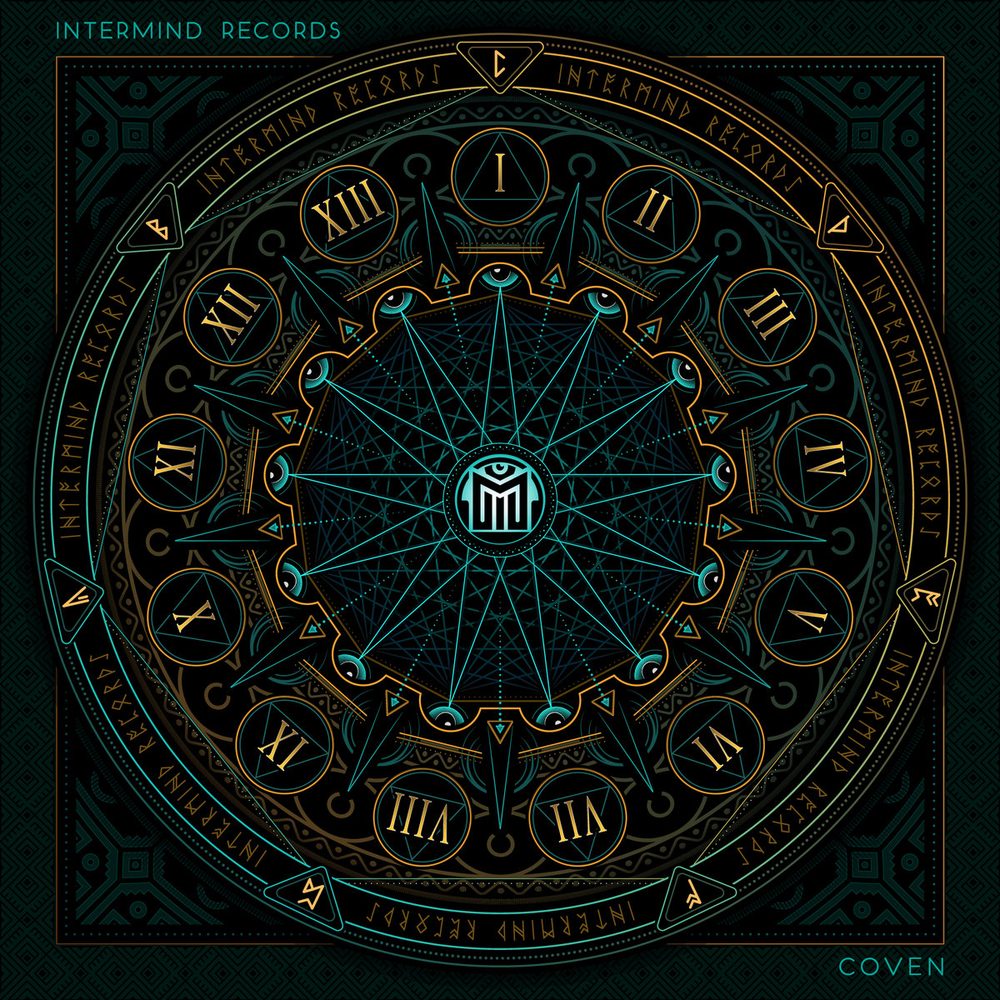 V.A. Coven compilation cover art, Intermind Records